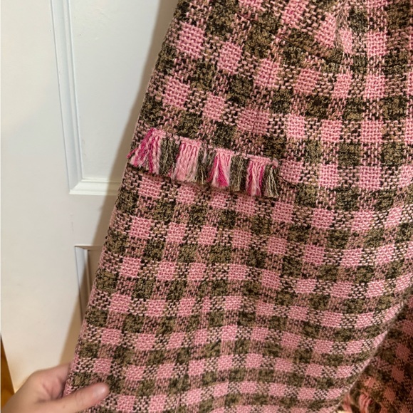 Oscar de la renta checked tweed mini dress NWT - Picture 12 of 13